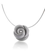 Breuning Silver Rose Pendant 34/85747