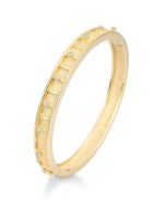 Breuning Gold Plated Bangle Bracelet 52/00371GP