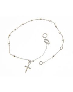 18k18K Gold Italian Rosary Bracelet 44815135