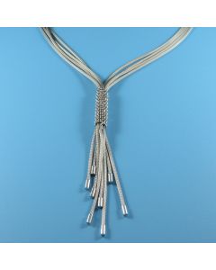 Dobbs Sterling Silver Multi Strand Beaded Cluster Necklace 59055500