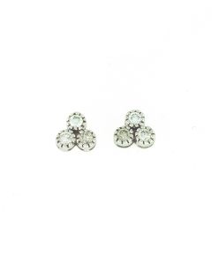 18K white Gold earrings 30823047