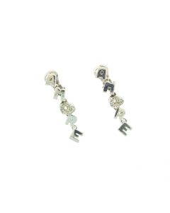 18K White Gold 