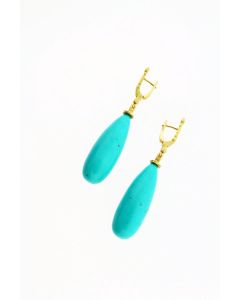 Alex Sepkus 18K Gold Turquoise 