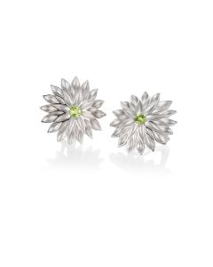 Breuning Sterling Silver Peridot Earrings 02/03671