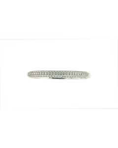 18 K White Gold Diamond Bangle Bracelet 40023540
