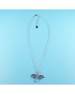 Dobbs Rolo Dragonfly with Blue Topaz Necklace 59055509