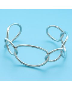 Dobbs Exclusive Oval Open Links Cuff Bracelet 49055415