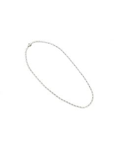18 K White Gold Diamond Necklace 50000505