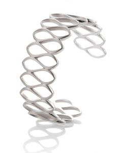 Breuning Silver Cuff Bangle 49094401