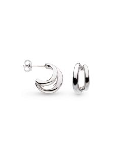 Kit Heath Cirque Double Semi Link Hoop Earrings 60886RP