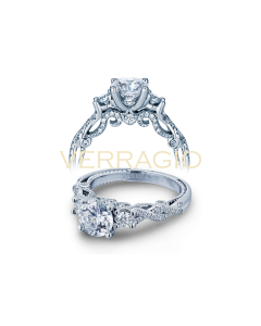 VERRAGIO INSIGNIA INS-7074R 18K GOLD ENGAGEMENT RING