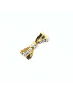 14 K Gold Small Bow Pin 72072016