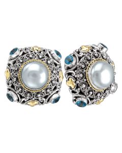 Eleganza 18K & Silver Earrings 720261