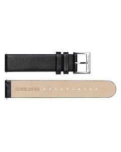 Mondaine 20 mm Black Genuine Leather FE16220