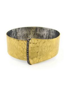 Kurtulan Hanedan 24K gold and Silver Bangle Cuff Bracelet 42482408