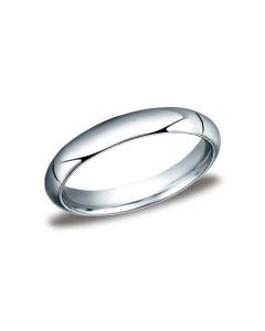 BENCHMARK LCF140PT LIGHT COMFORT FIT PLATINUM 4.00 MM WEDDING BAND SIZE 10
