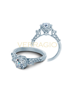 VERRAGIO RENAISSANCE V-912RD7 ENGAGEMENT RING