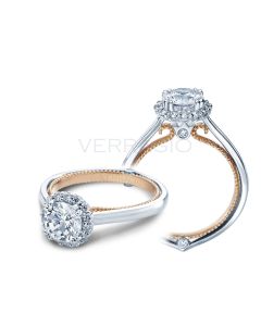 VERRAGIO COUTURE-419CU 18K TWO-TONE ENGAGEMENT RING