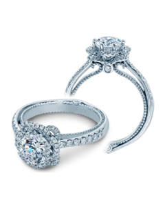 VERRAGIO COUTURE-0428R 18K GOLD ENGAGEMENT RING