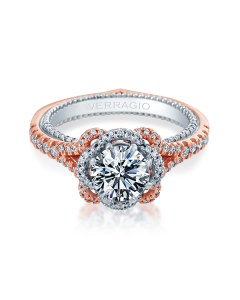 VERRAGIO COUTURE ENG-0444 2WR 18K GOLD ENAGEGEMENT RING