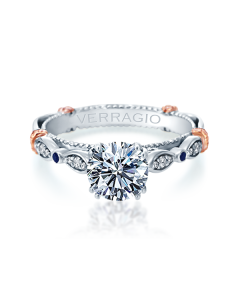 VERRAGIO PARISIAN D-100 14K GOLD ENGAGEMENT RING