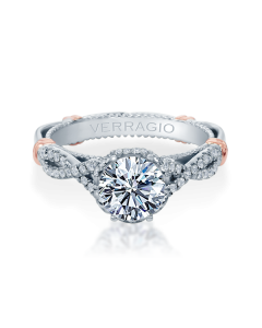 VERRAGIO PARISIAN D-153R 14K GOLD ENGAGEMENT RING