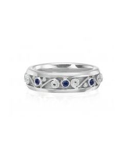 Eli's Jewels Exclusive Etruscan Sapphire Ring 29034056