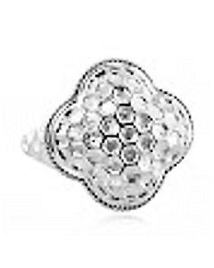 Eli's Jewels Exclusive Etruscan Silver Honeycomb Ring 29034046