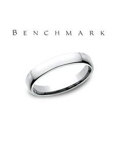 BENCHMARK EUCF13518KW 3.5MM 18K WHITE GOLD SIZE 10