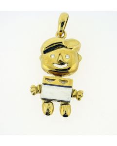 18 K Two-Tone Gold
