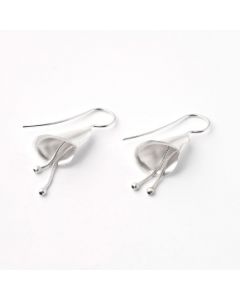 Kelim Silver Calalilies Earrings