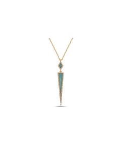 Mother Of Pearls & Diamond Necklace, 50019502