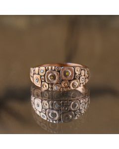 Alex Sepkus R-216D 18 K Gold Diamond 