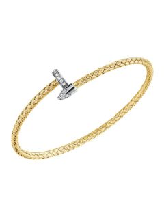 Charles Garnier Silver Rhodium Plated Cuff 49095503