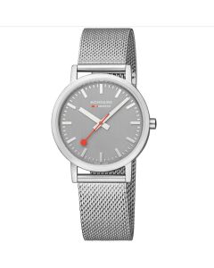 Mondaine Classic 36mm Good Gray Dial A660.30314.80SBJ