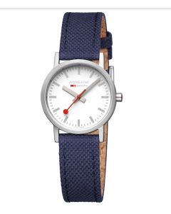 Mondaine Classic 30mm Deep Ocean Blue Watch