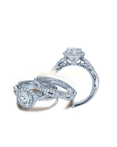 VERRAGIO VENETIAN AFN-5006R 18K GOLD ENGAGEMENT RING