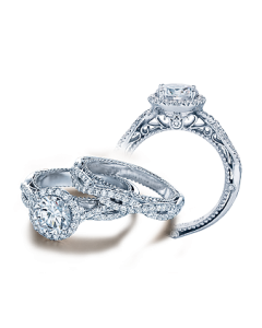 VERRAGIO VENETIAN AFN-5005CU-2-G 18K GOLD ENGAGEMENT RING