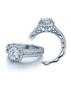 VERRAGIO VENETIAN AFN-5007CU-4 18K GOLD ENGAGEMENT RING