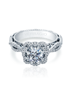 VERRAGIO VENETIAN AFN-5051R 18K GOLD ENGAGEMENT RING