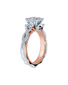 VERRAGIO VENETIAN AFN-5069P-2WR 18K GOLD ENGAGEMENT RING