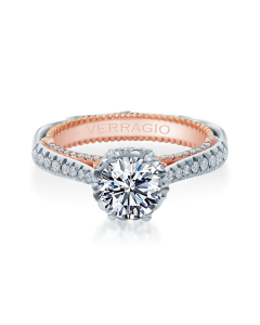 VERRAGIO VENETIAN AFN-5070D-2WR 18K GOLD ENGAGEMENT RING