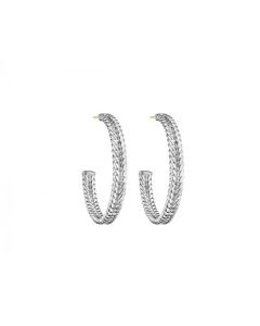 Thistle & Bee Classic Open Braid Hoops 103-1745 