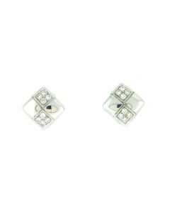 18K White Gold And Diamonds Earrings 30829166