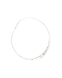 Piero Milano Exclusive 18K White Gold Diamond Necklace 50000194