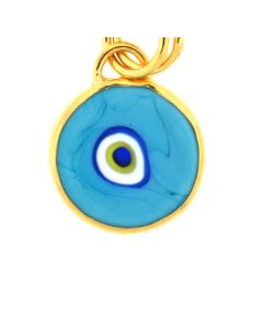 Kurtulan 14K Gold Evil Eye Pendant