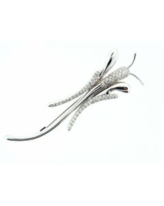 Diamond Dragonfly18K Gold Exclusive Brooch 72072702