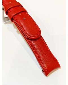 Mondaine Retro Collection 14 mm Red Leather Band 