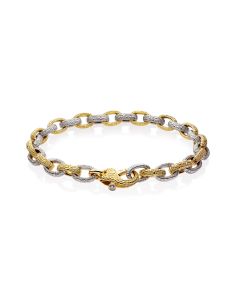 Alex Sepkus Exclusive Platinum and 18K gold diamond bracelet B-9PLOB