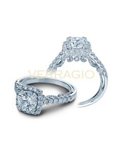VERRAGIO INSIGNIA-7078CU 18 K GOLD ENGAGEMENT RING